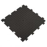 PVC kliktegel diamant zwart 50x50 cm