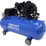 George Tools compressor oliegesmeerd V-snaar 500 L 10 pk